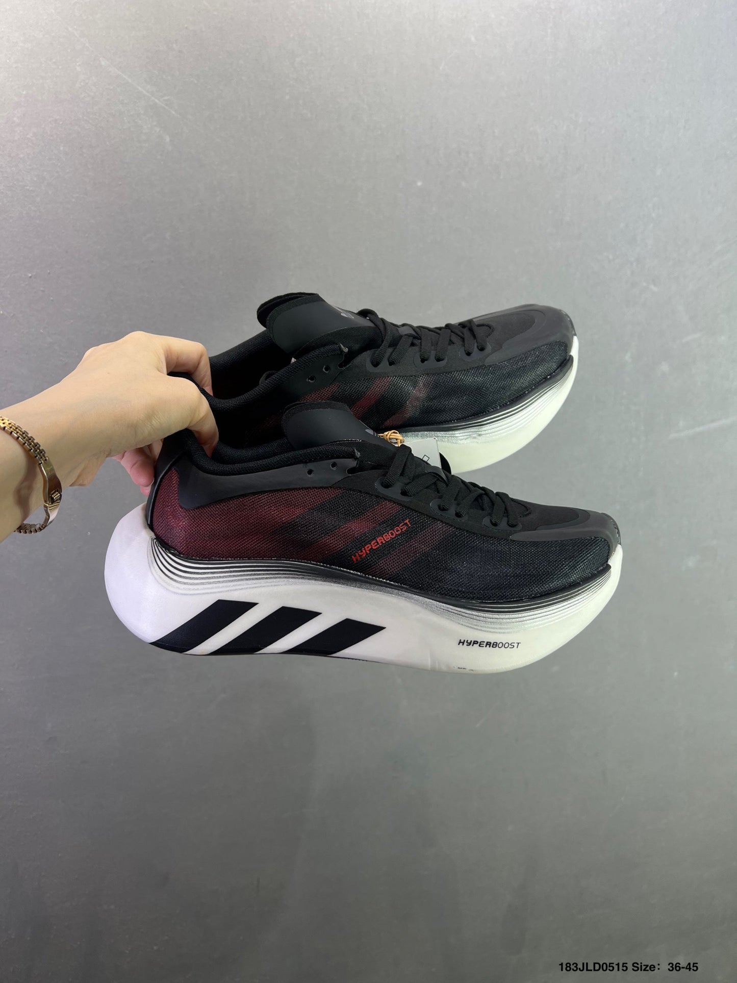 Adidas Hyperboost EDGE Sneaker Black KZ8509