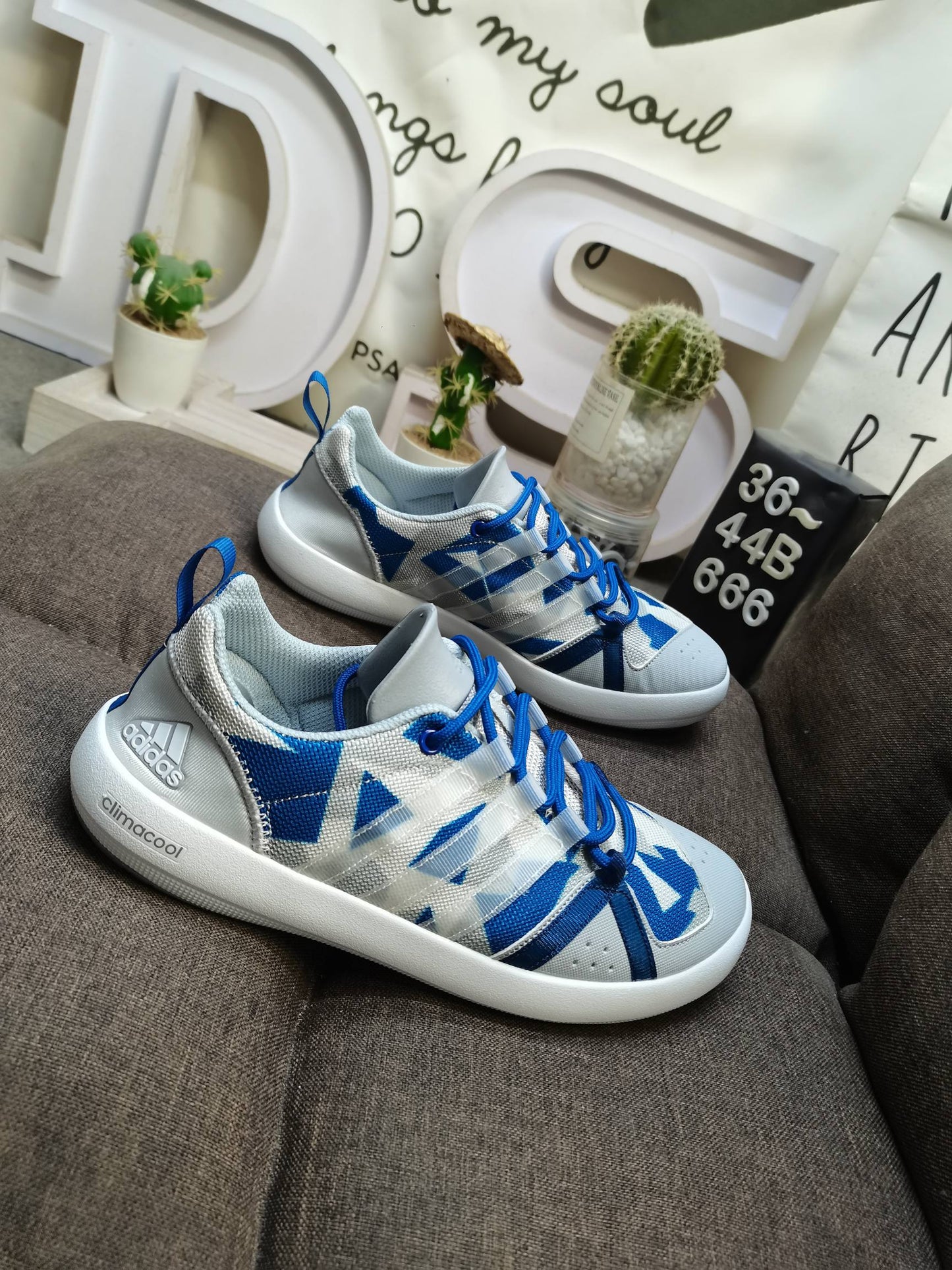 Adidas CLIMACOOL BOAT LACE GRAPHIC Blue DS-666D