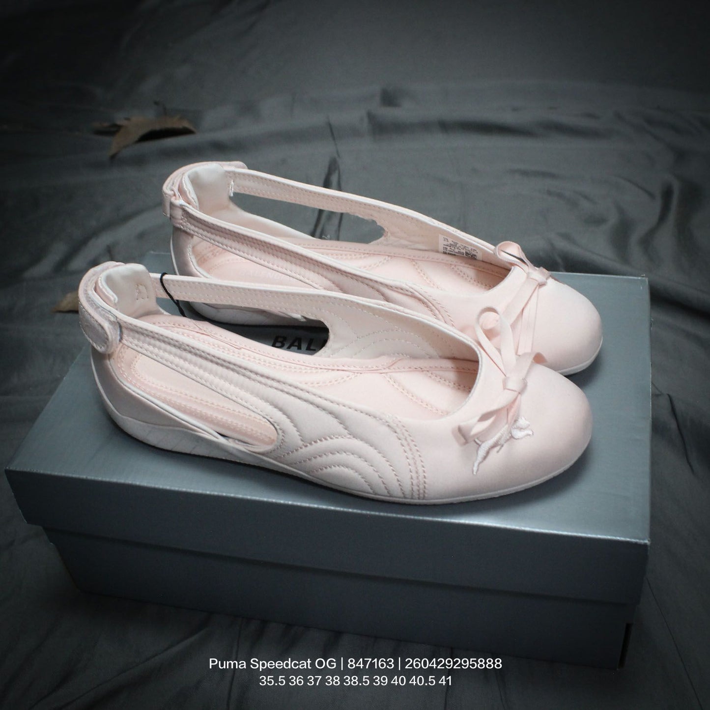Puma Speedcat OG"White Red" Pink 847163