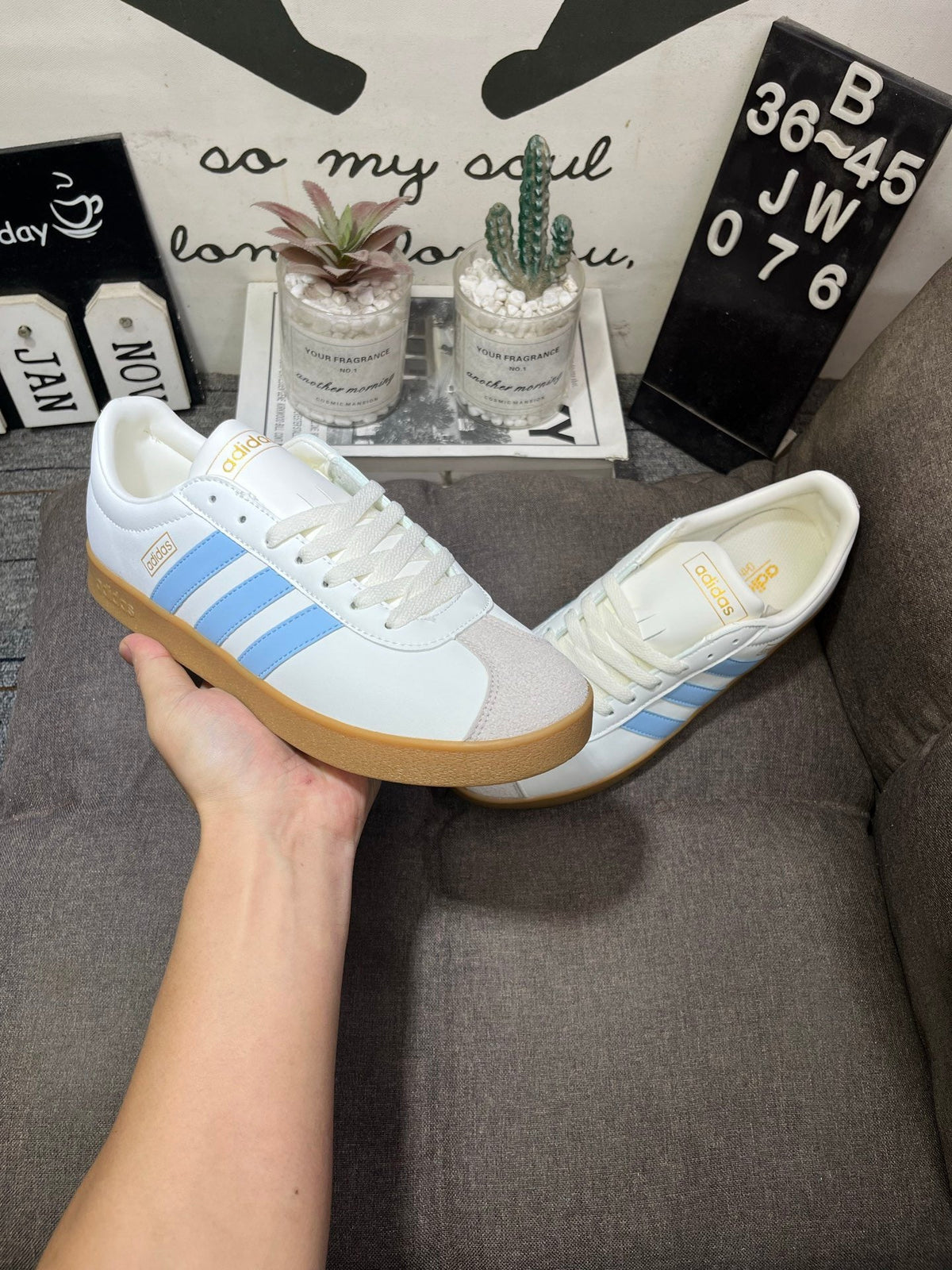 Adidas COURT 2.0 Blue-White JW076