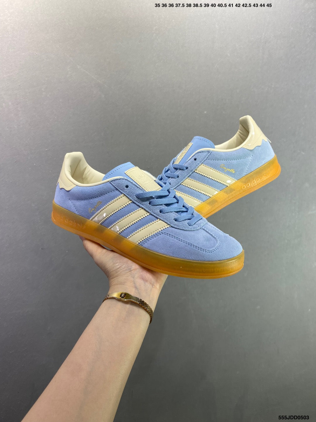 Adidas Originals Gazelle Indoor Blue-White JI2717