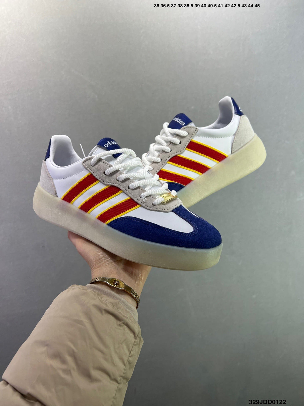 Adidas Barreda Decode Low Blue-Red JI2315