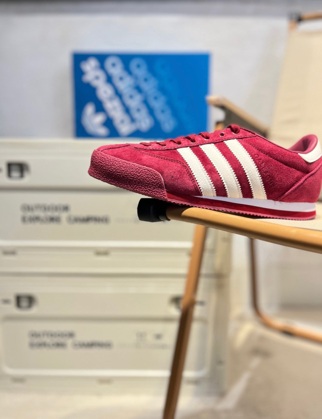 The Liam Gallagher x Adidas LG2 SPZL Burgundy GW3805