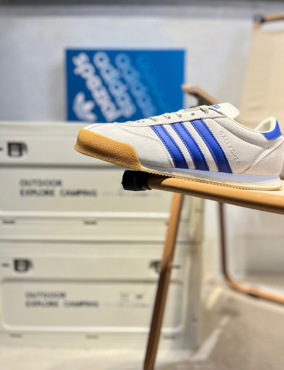 The Liam Gallagher x Adidas LG2 SPZL Blue GW3805