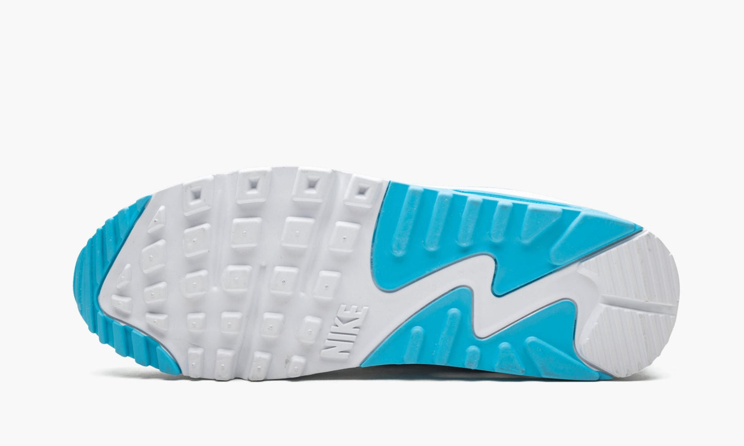 Air Max 90 / UNDFTD "Undefeated - White/Blue Fury"