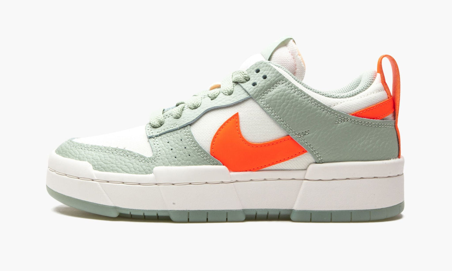 WMNS Dunk Low Disrupt "Sea Glass / Hyper Crimson"