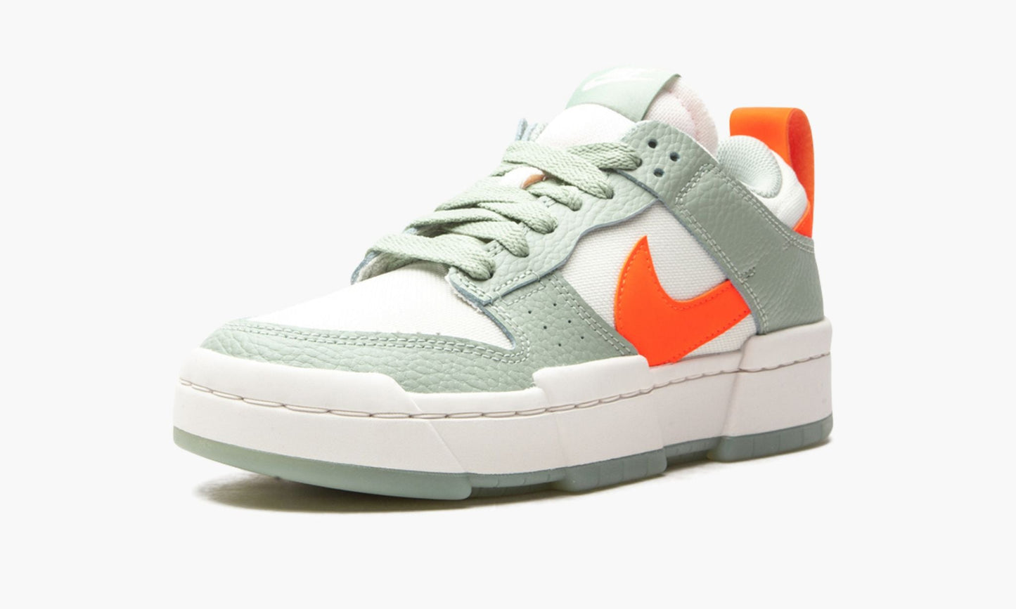 WMNS Dunk Low Disrupt "Sea Glass / Hyper Crimson"