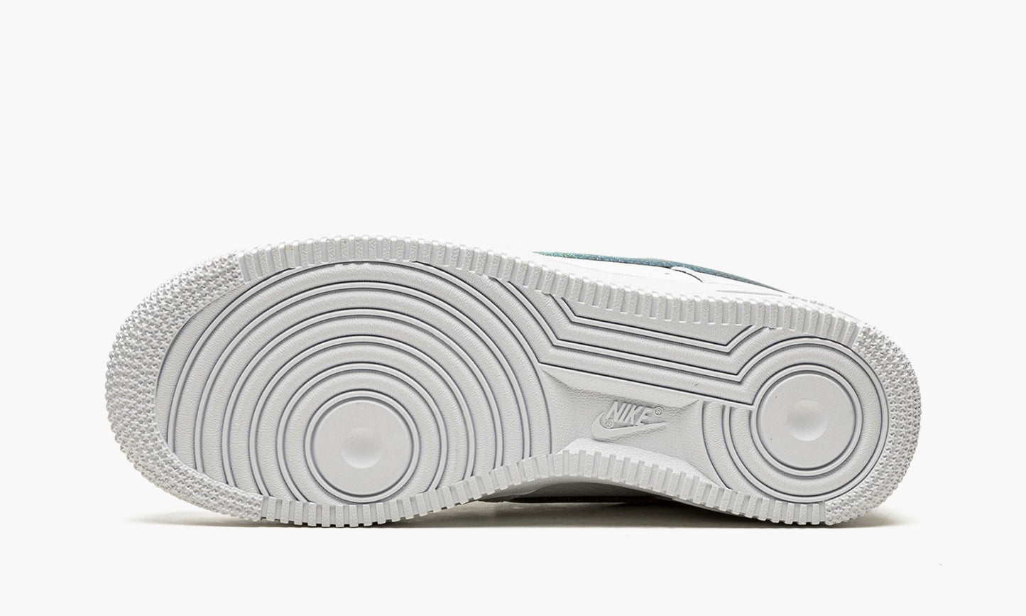W Air Force 1 '07 ESS "Glitter Swoosh - Celery"