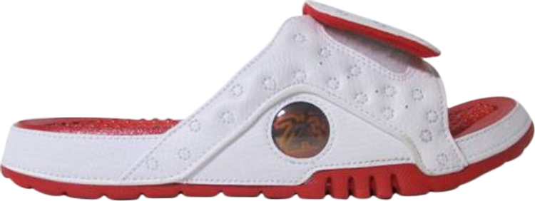 Air Jordan Hydro 13 Slide 'White Red'