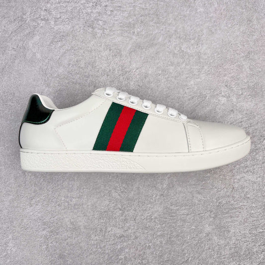 Gucci - Men’s Ace White Leather Sneakers