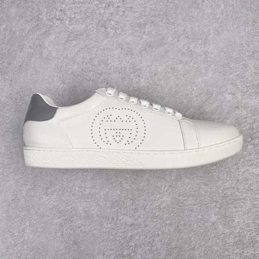 Gucci Wmns Ace 'Interlocking G - White Grey'