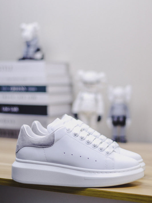 Alexander McQueen Oversized Sneaker 'White Grey Suede'