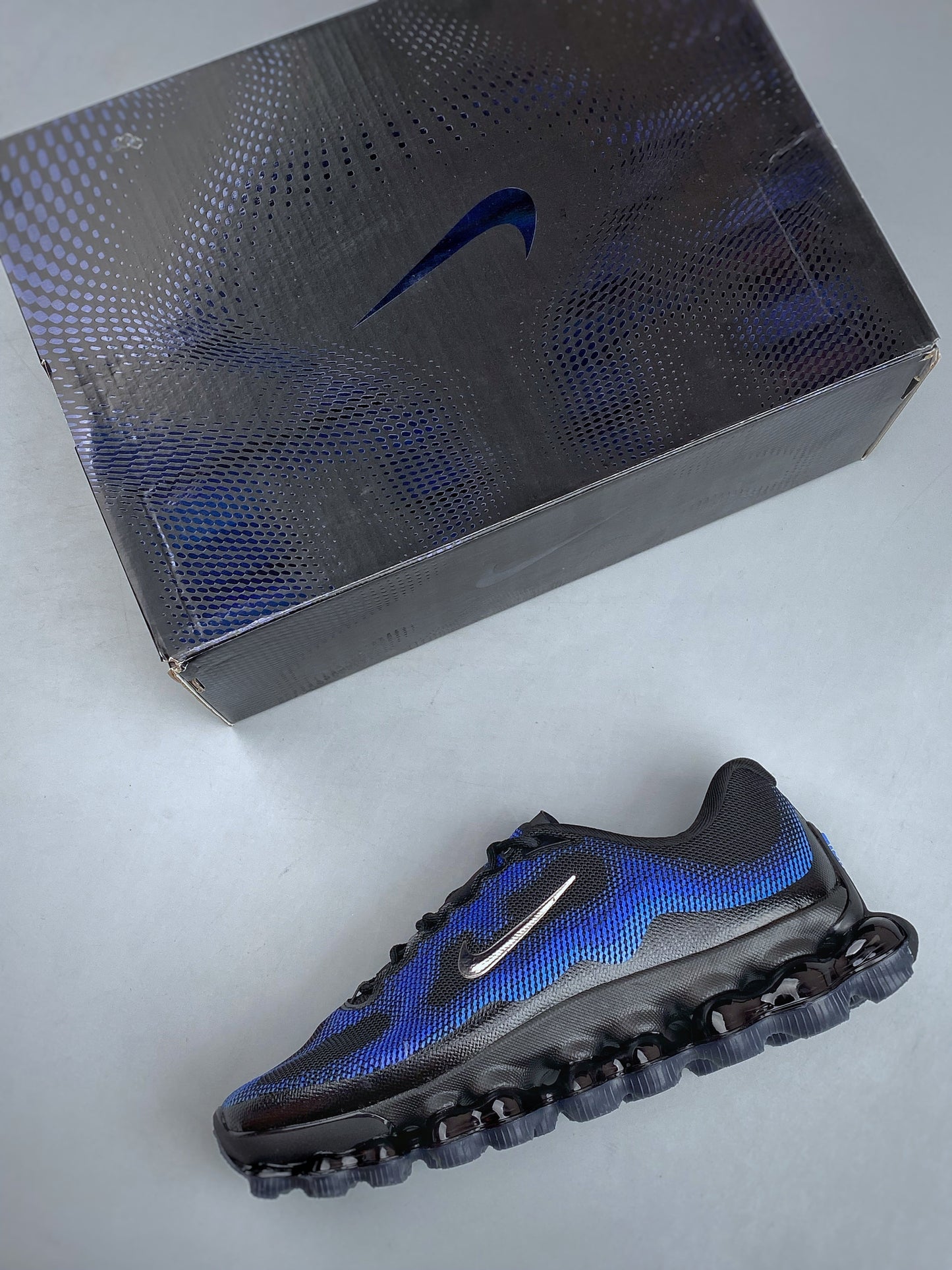 Nike AIR LIQUID MAX Black Blue IQ7634 009