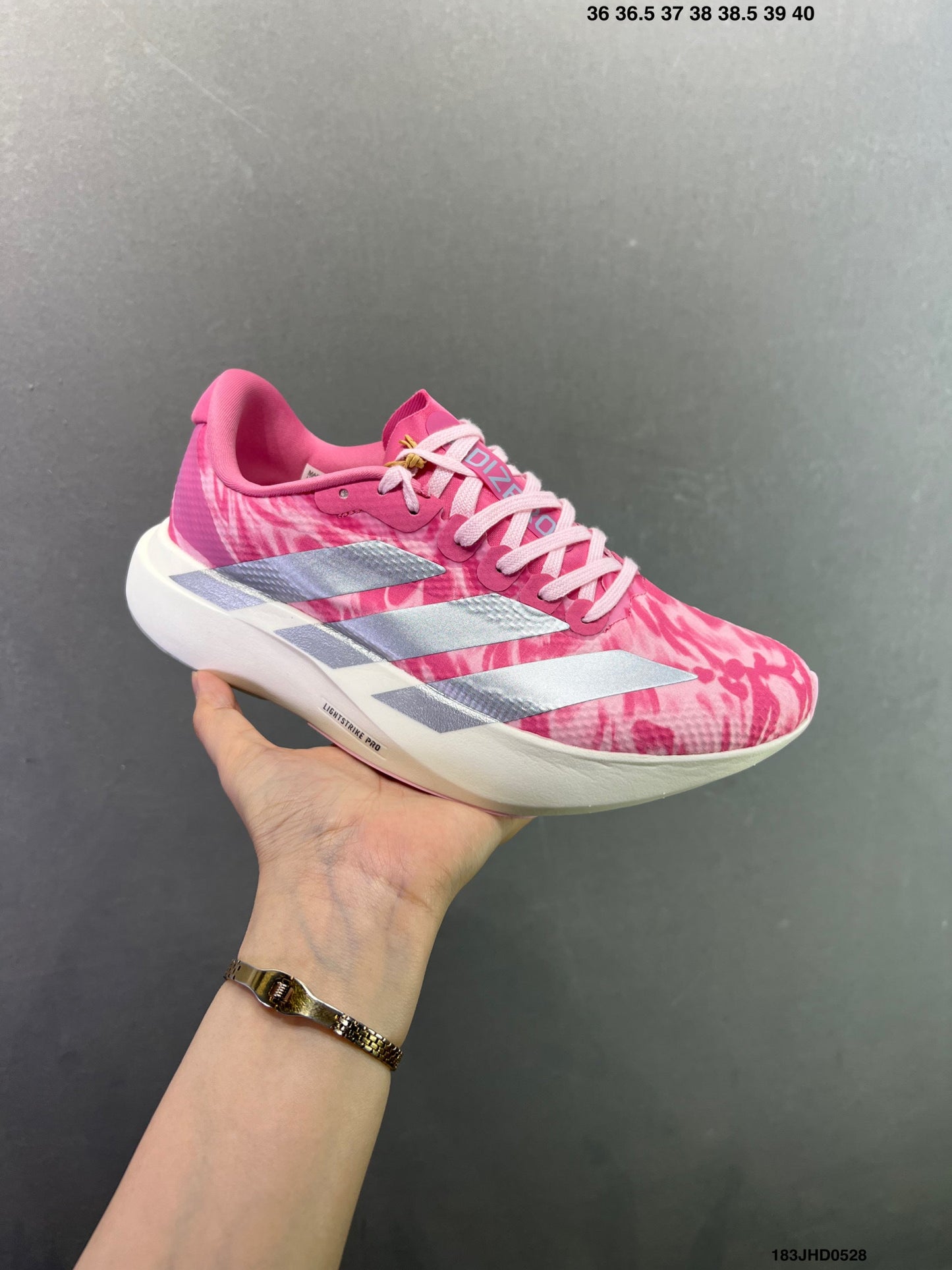 Adizero Evo SL WOVEN M Pink 183JHD0528