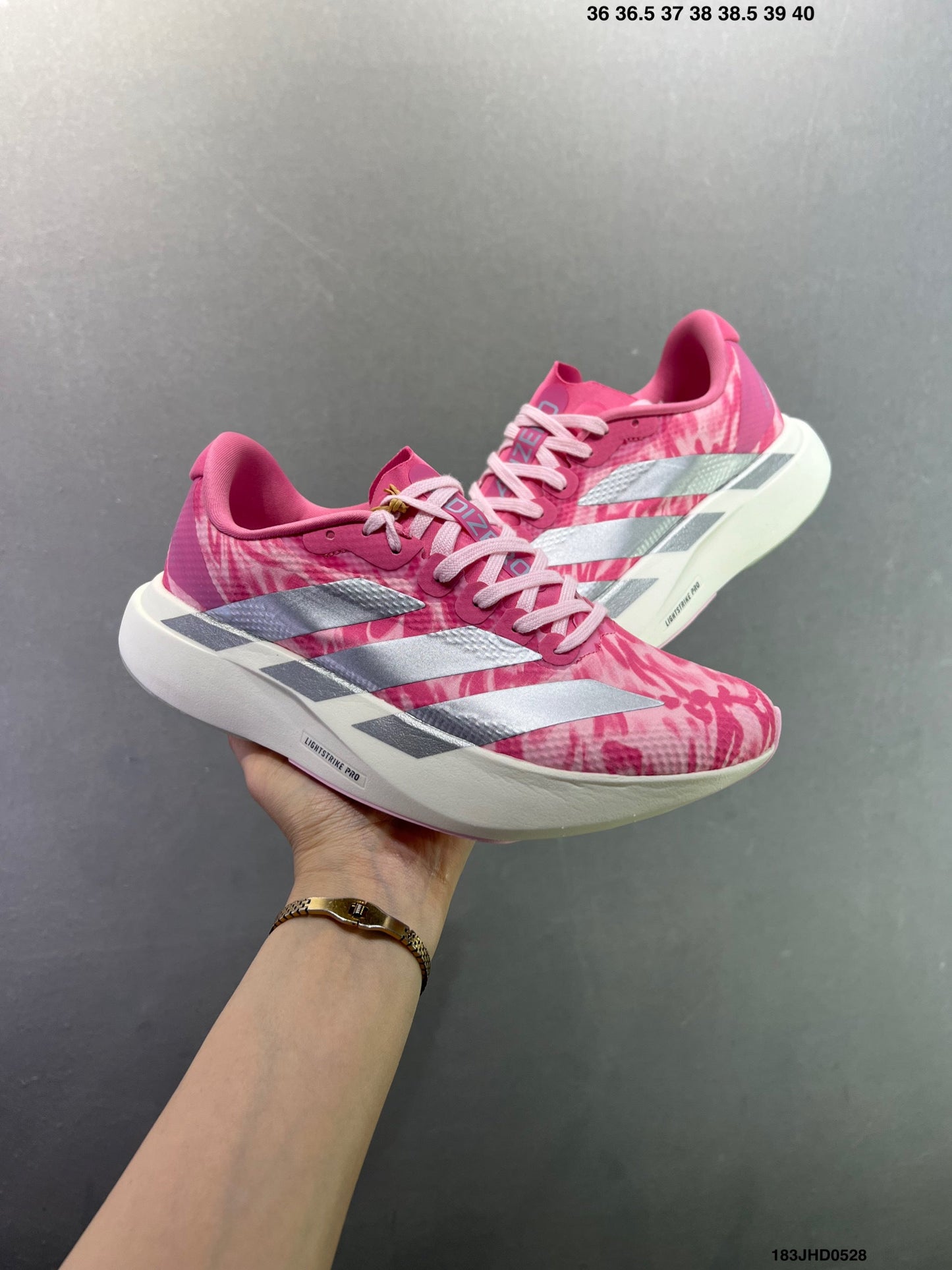 Adizero Evo SL WOVEN M Pink 183JHD0528