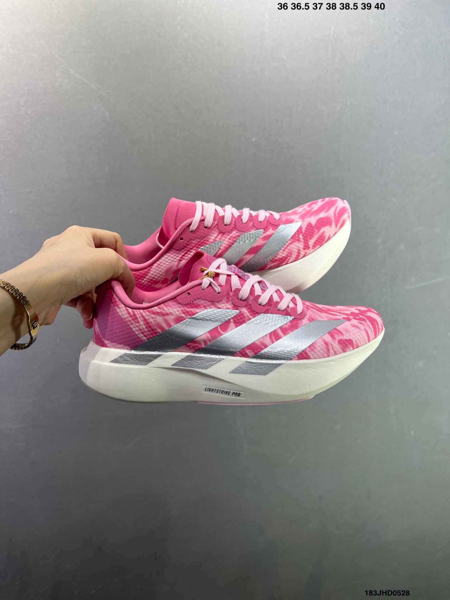 Adizero Evo SL WOVEN M Pink 183JHD0528