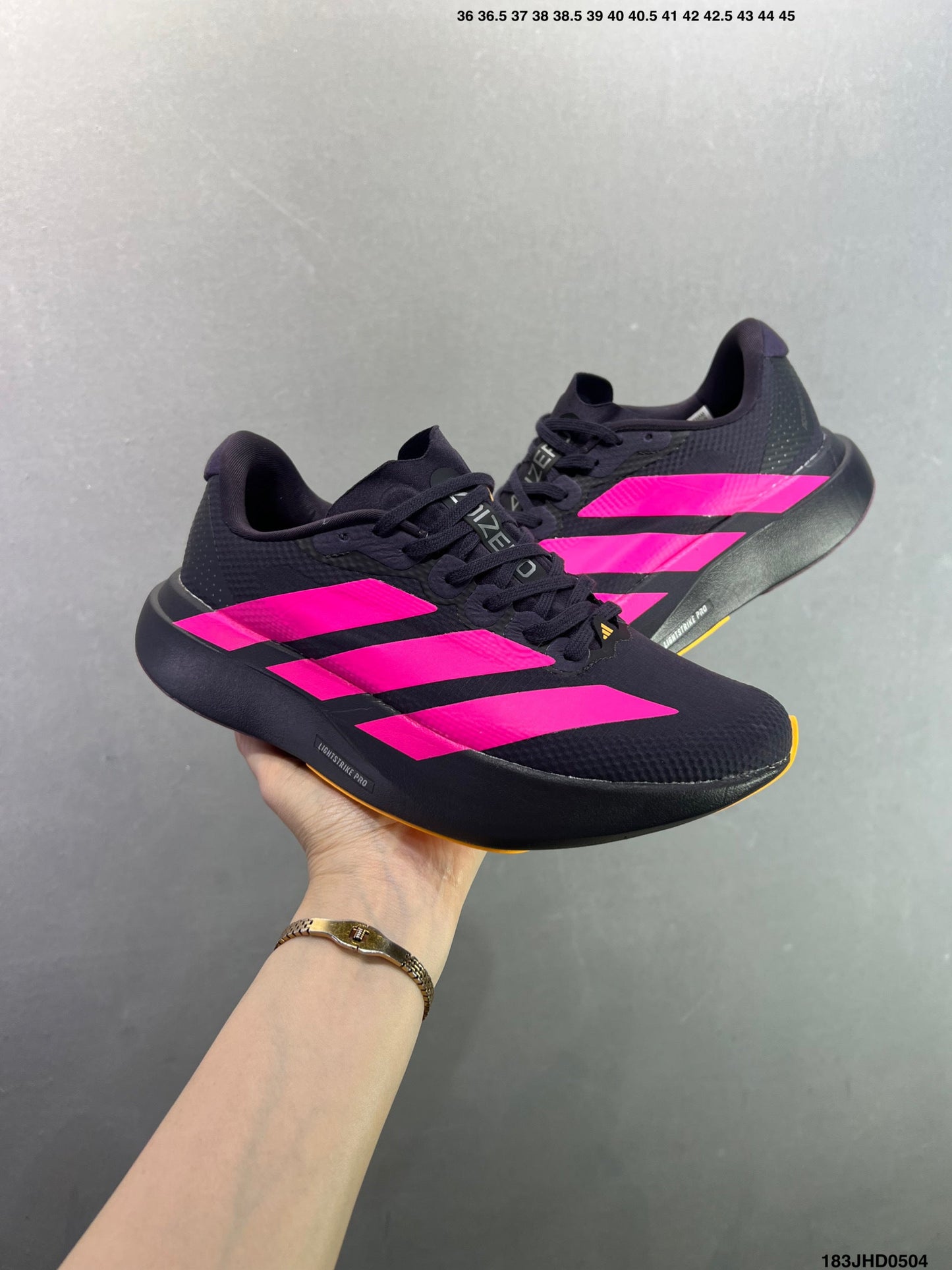 Adidas Adizero Evo SL Woven W  Black Pink KJ2002