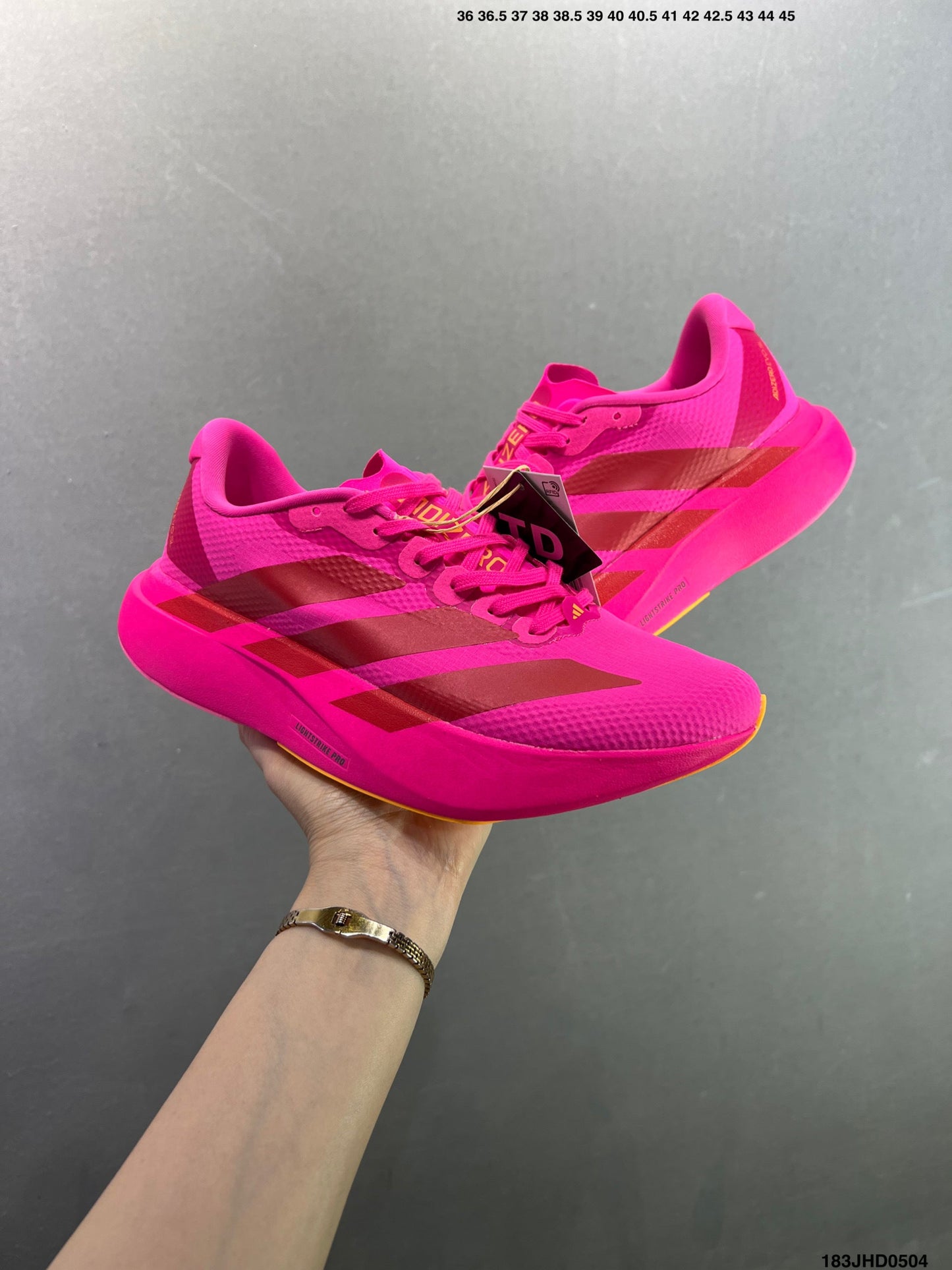 Adidas Adizero Evo SL Woven W  Pink KJ2002