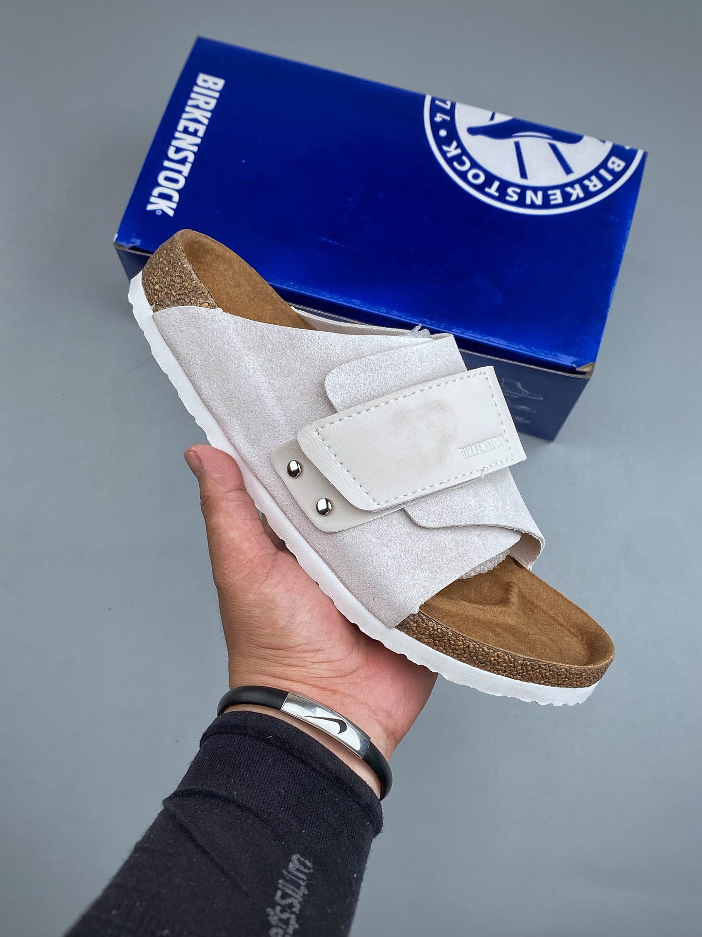 Birkenstock EVA Slide  White