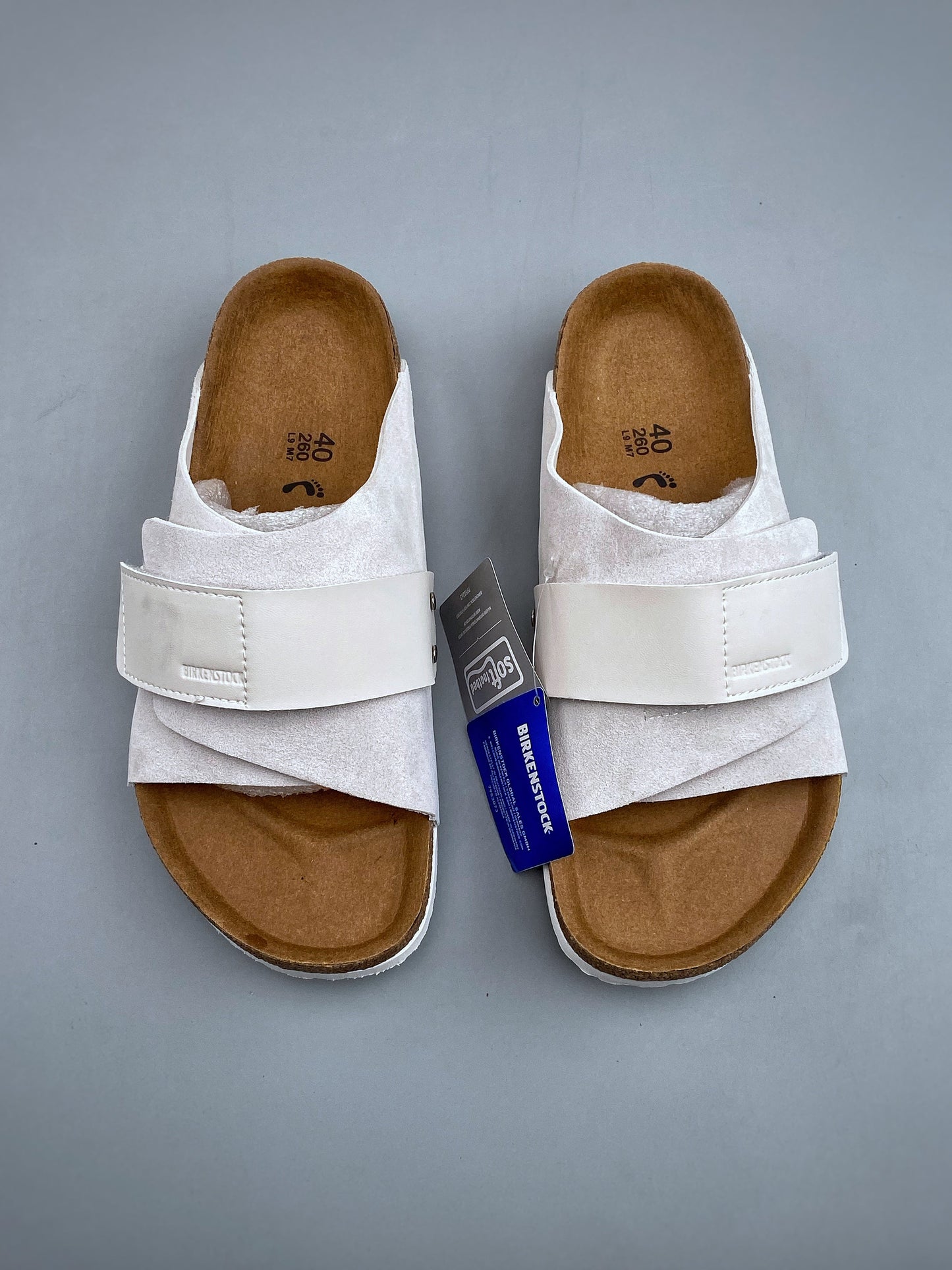 Birkenstock EVA Slide  White