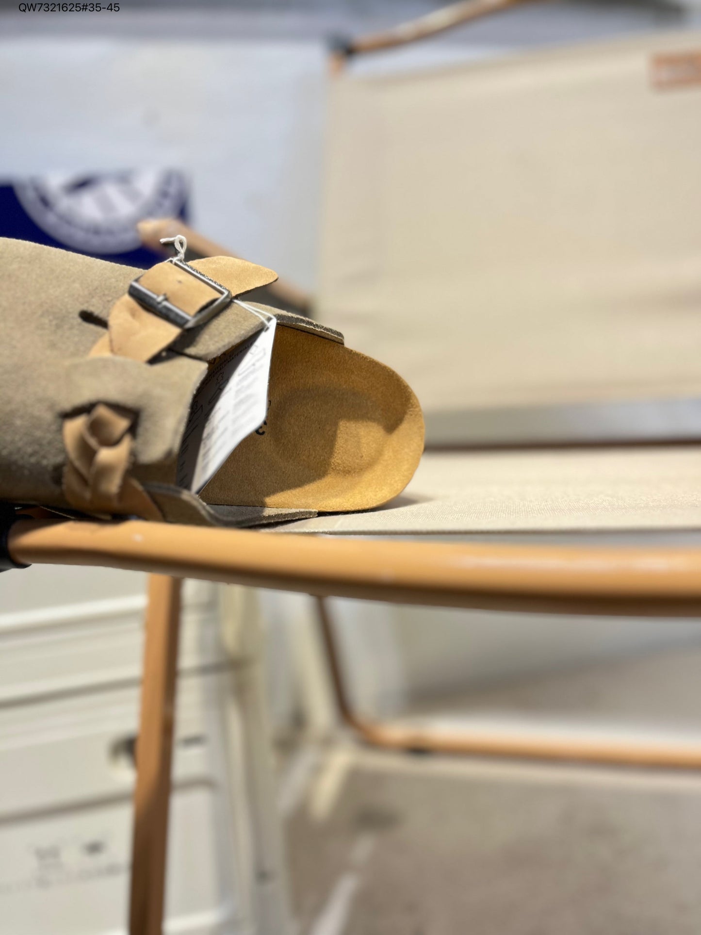 Birkenstock London Suede Leather Brown 0560672 QW7321625