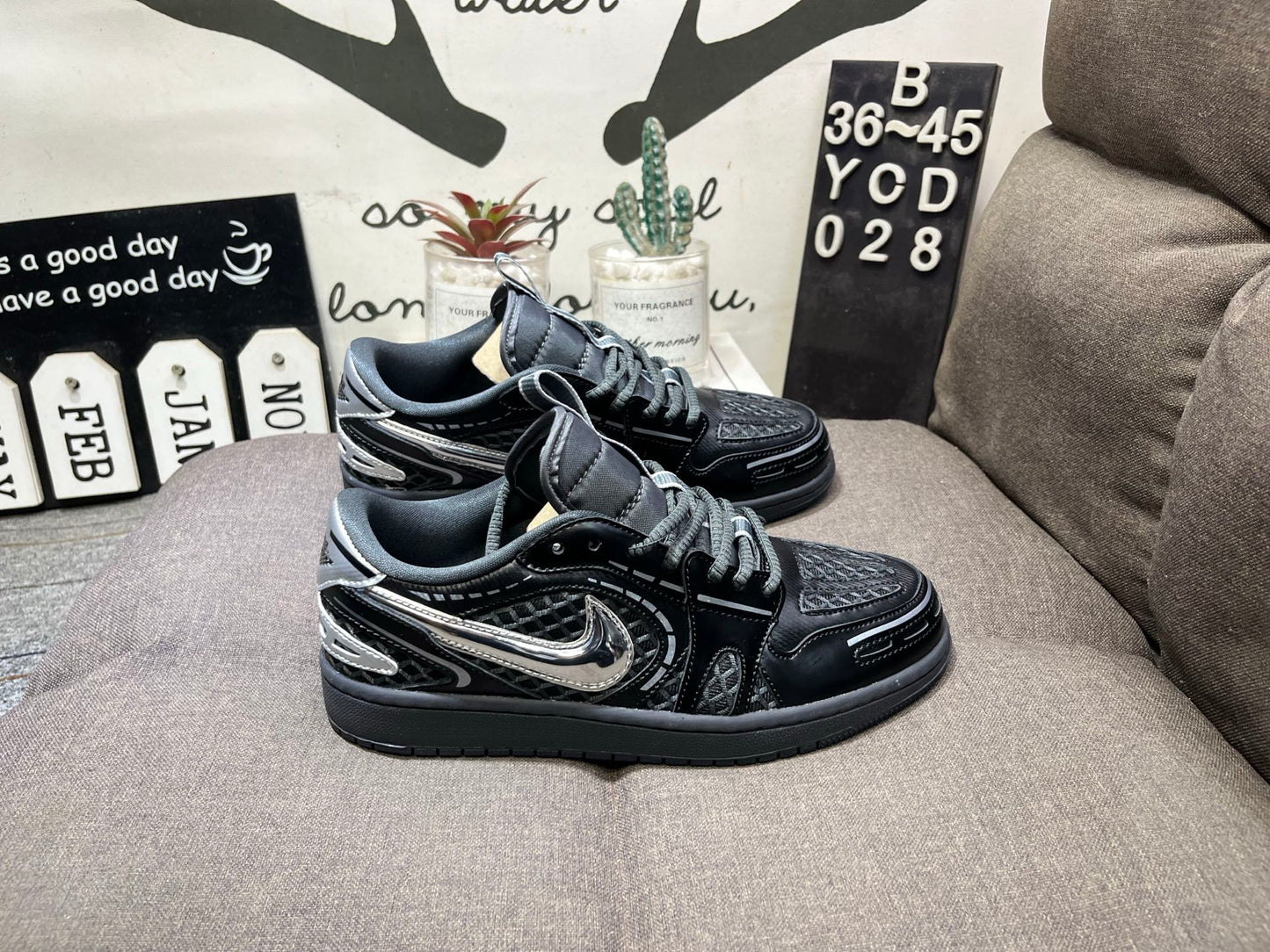 Air Jordan 1 Low Method of Make V3 Black YCD028