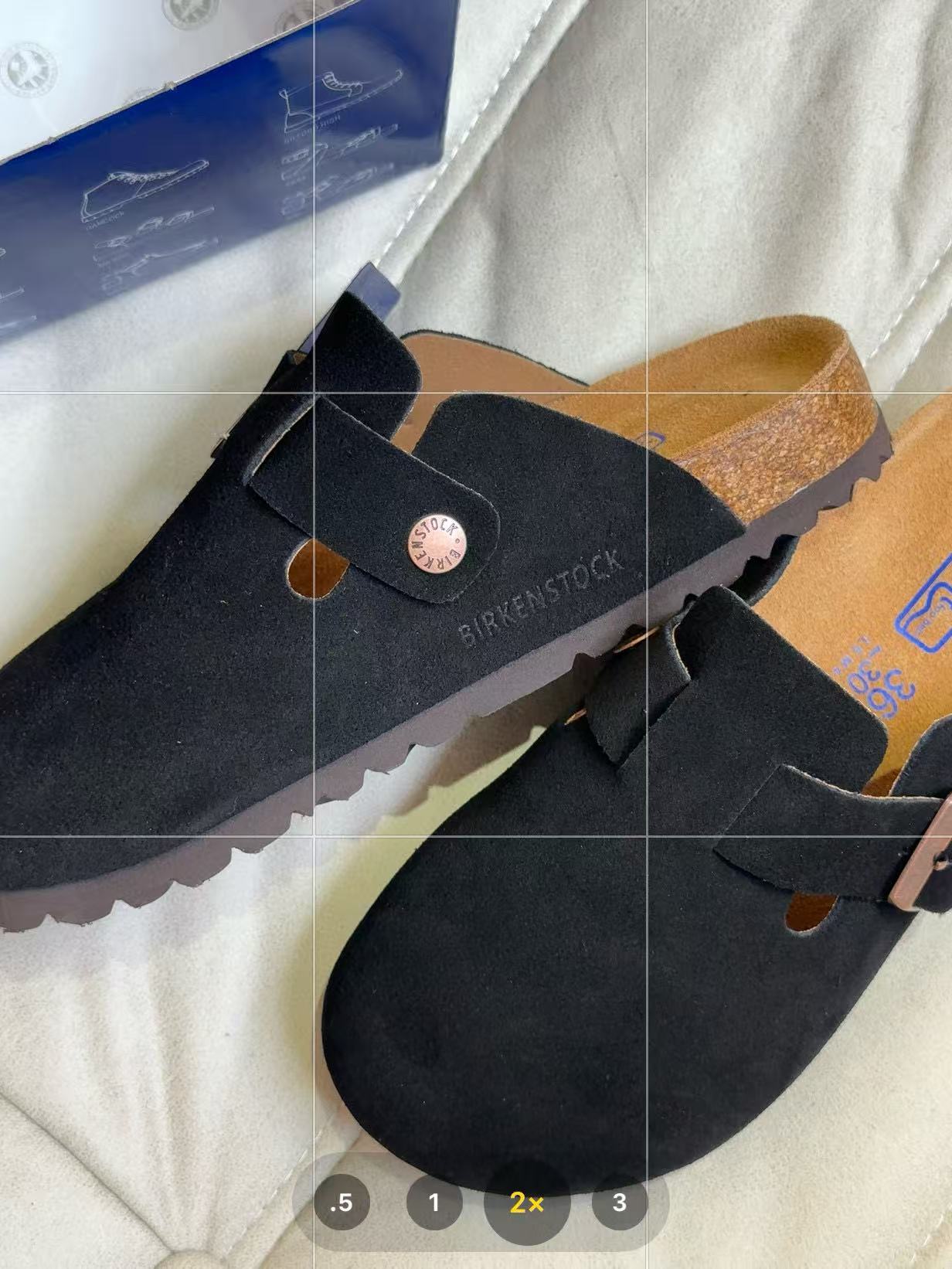 Birkenstock Boston Suede Black 0060461