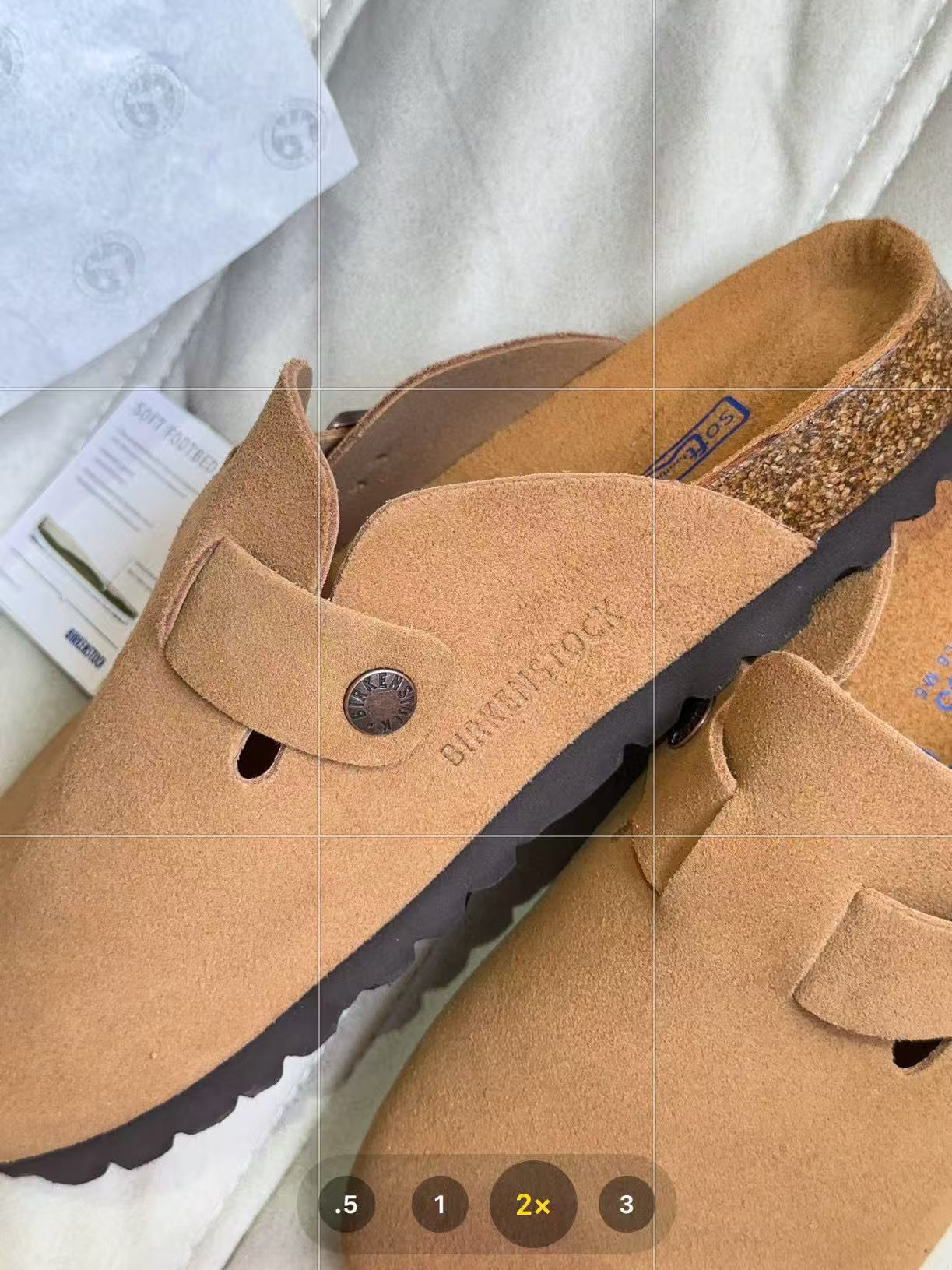 Birkenstock Boston Suede Coffee 0060461