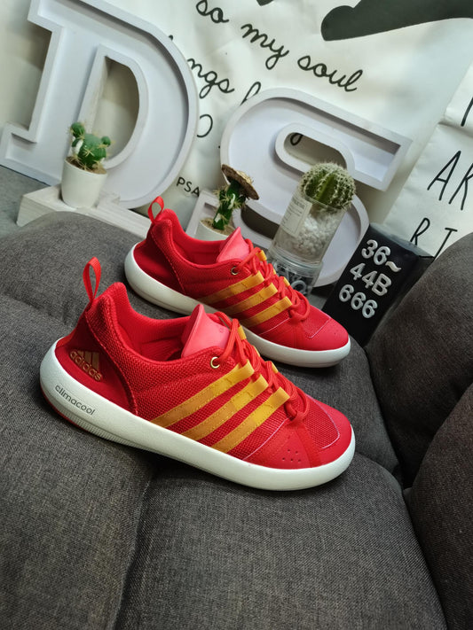 Adidas CLIMACOOL BOAT LACE  GRAPHIC Red DS-666D