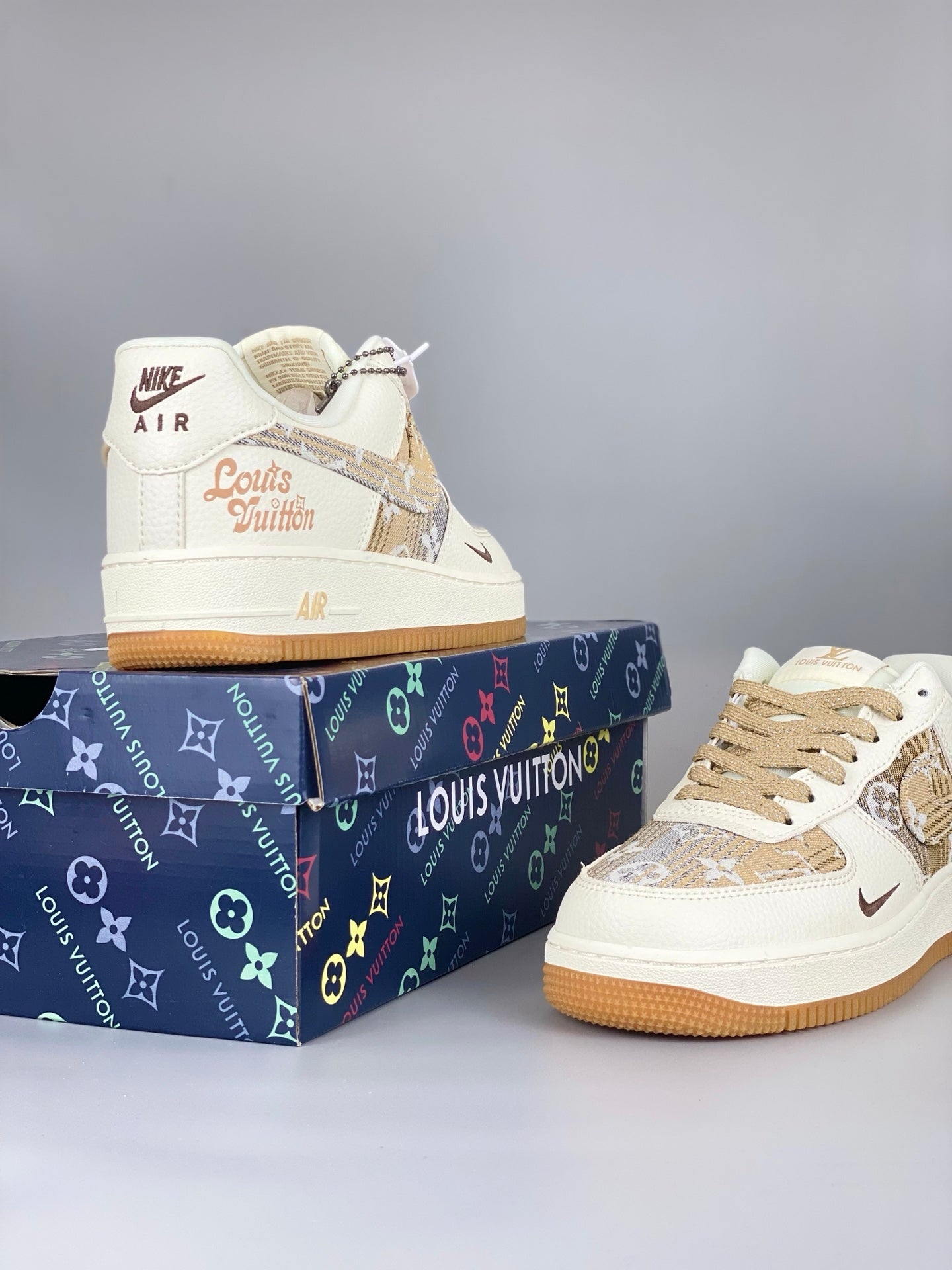 Louis Vuitton x Nike Air Force 1 '07 Low Yellow DK0798-002