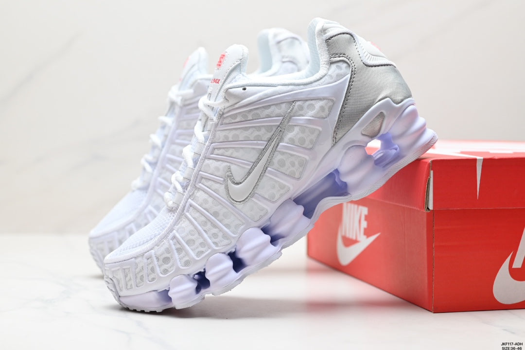 Nike Shox TL "White/Metallic Silver" AR3566-002