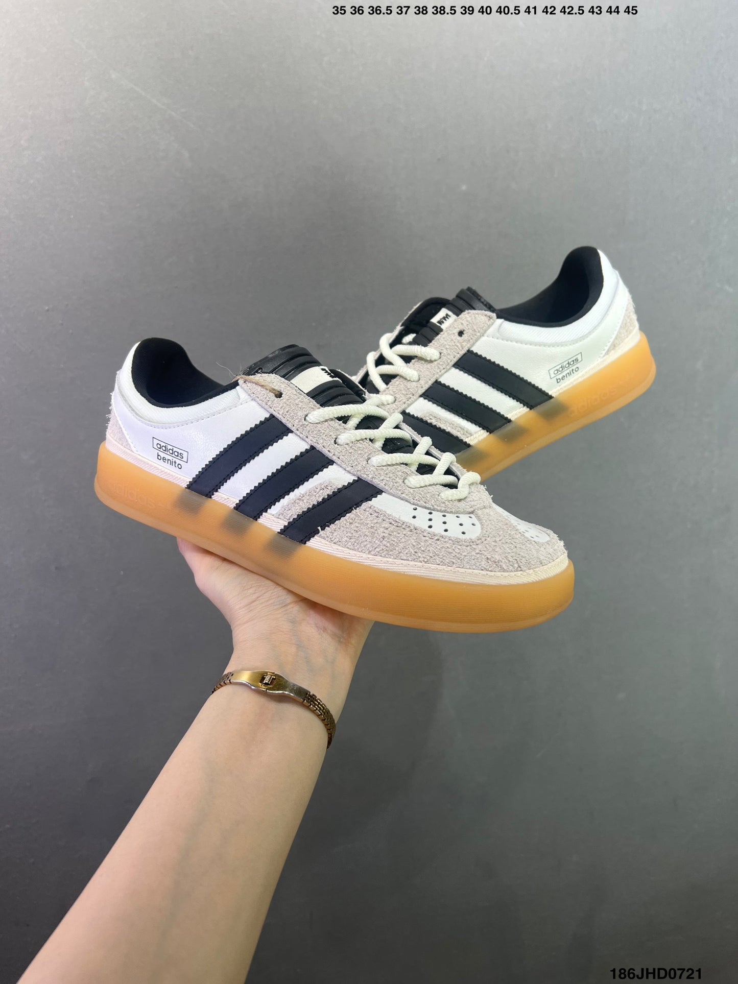 Bad Bunny x adidas originals GAZELLE INDOOR White JS5050 js5052
