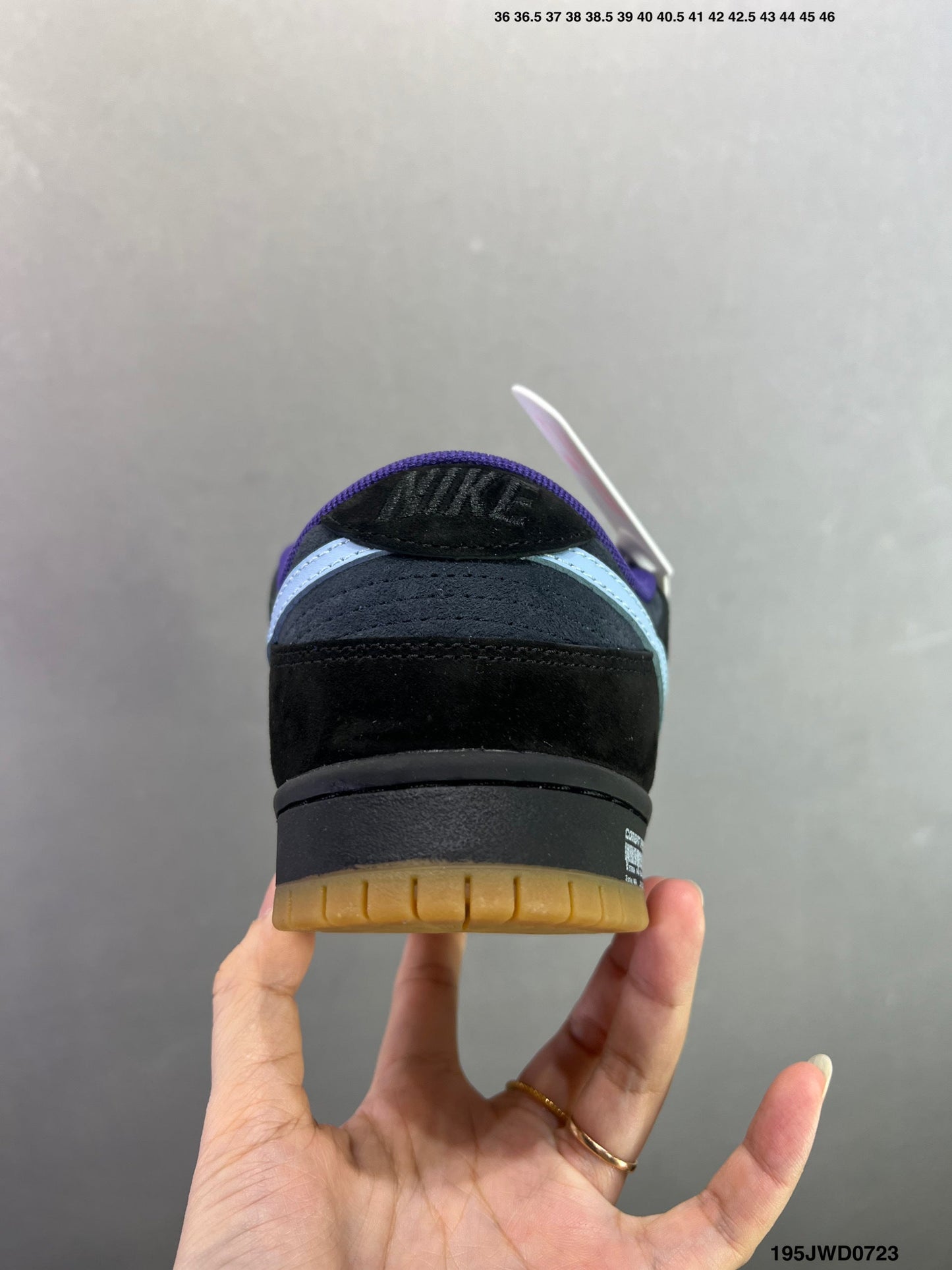 NIKE DUNK LOW ZoomAir Black-Blue HQ1625-200