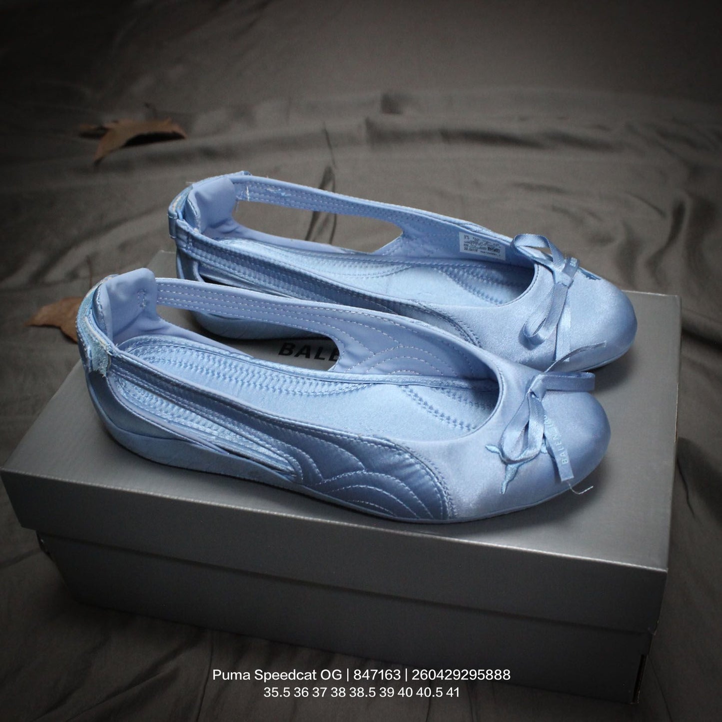Puma Speedcat OG"White Red" Blue  847163