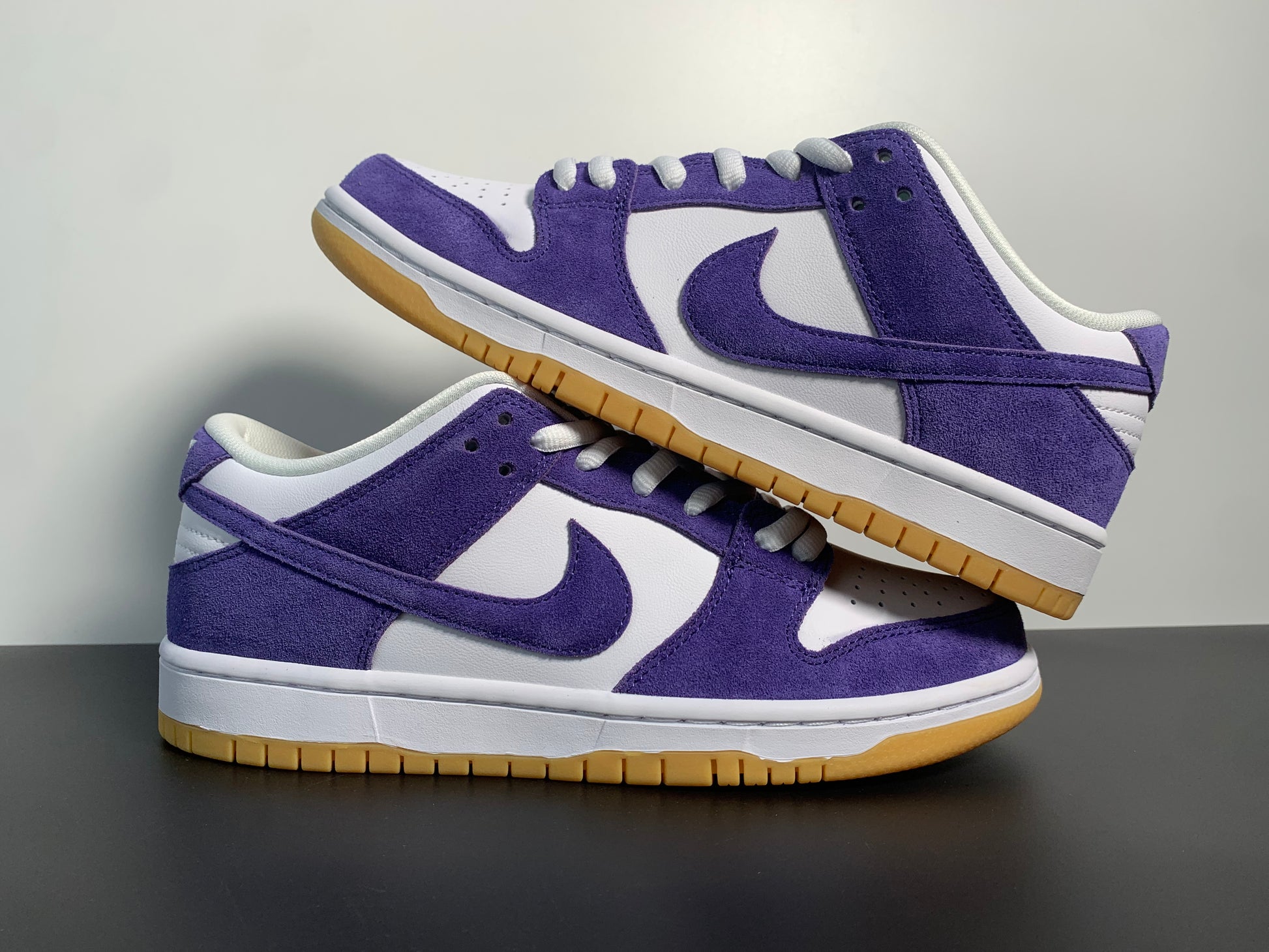 Nike SB Dunk Low “Purple Suede” Pro ISO Orange Label Court Purple Gum 
