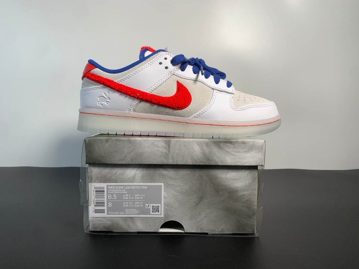 Nike Dunk Low Retro PRM Year of the Rabbit White Rabbit Candy  FD4203-161