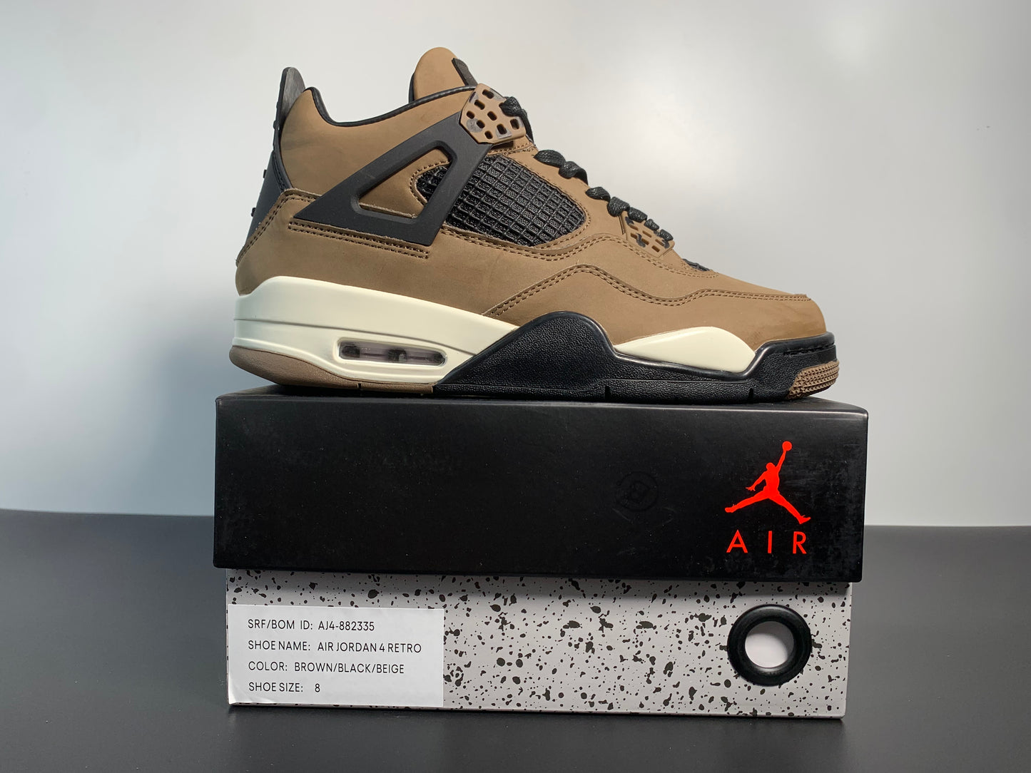 Travis Scott x Air Jordan 4 Olive Cactus Jack