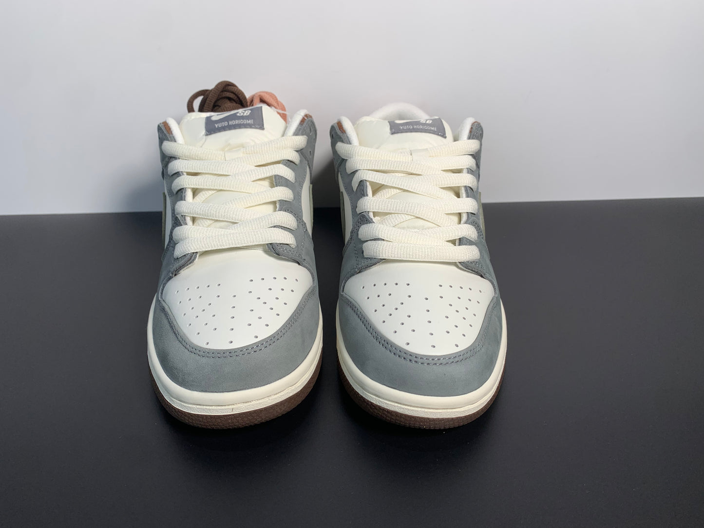 Yuto Horigome × Nike Dunk SB Low Grey White  FQ11480-001