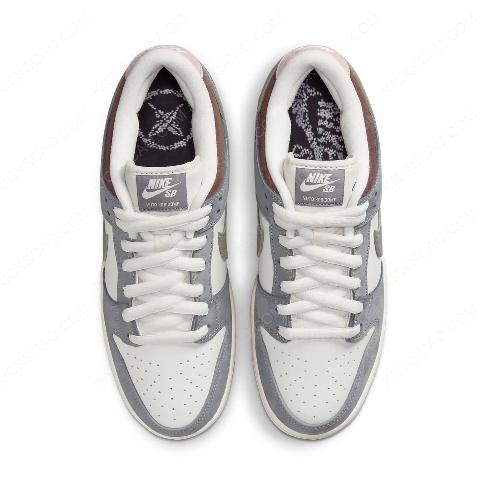 Yuto Horigome × Nike Dunk SB Low Grey White FQ11480-001 