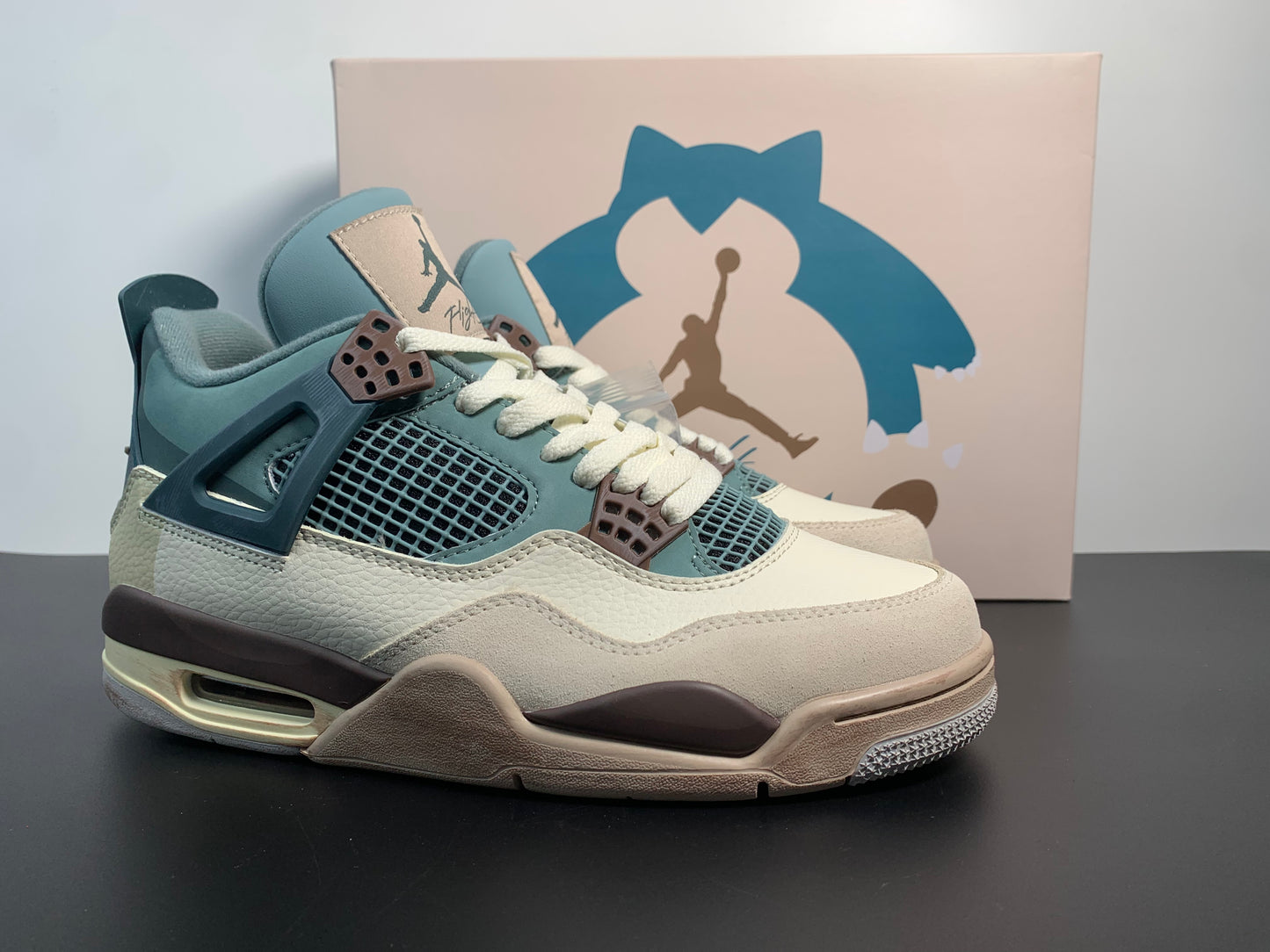 Air Jordan 4 Custom Snorlax