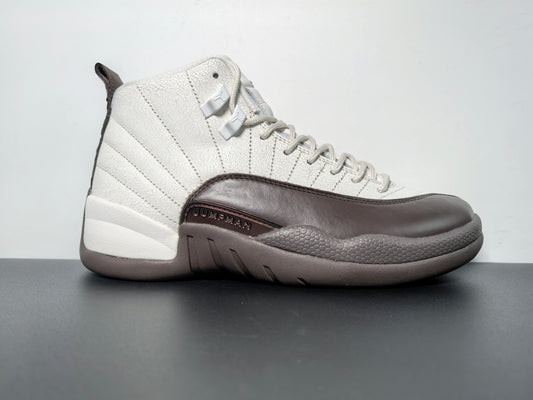 Air Jordan 12 White Baroque Brown-Sail