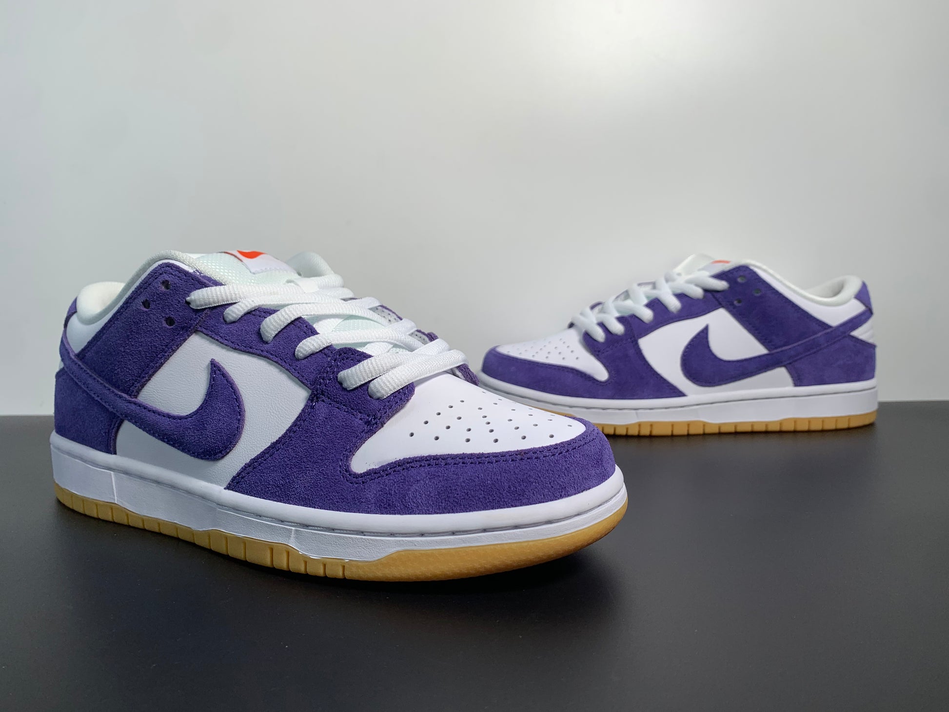 Nike SB Dunk Low “Purple Suede” Pro ISO Orange Label Court Purple Gum 