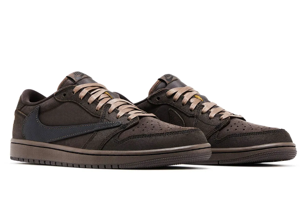 Air Jordan 1 Retro Low OG SP x Travis Scott ‘Velvet Brown’ DM7866-202 