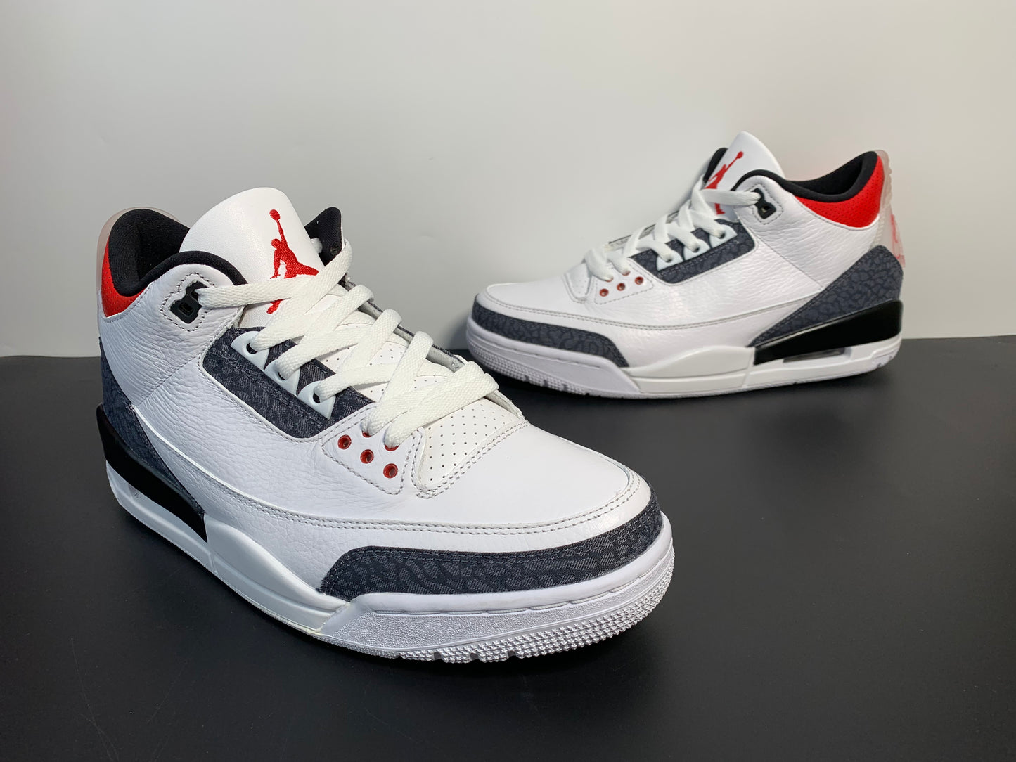 Air Jordan 3 Retro SE Fire Red Denim (GS) CZ6433-100