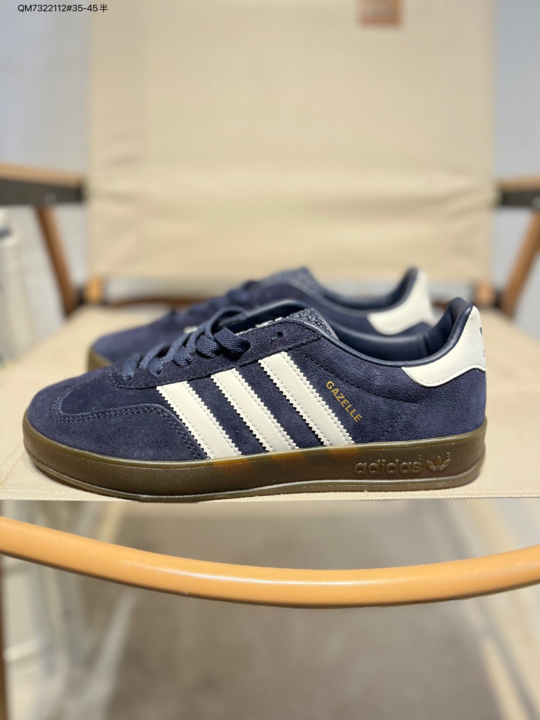 Adidas Gazelle Indoor Trainers Navy JQ6172 QM7322112