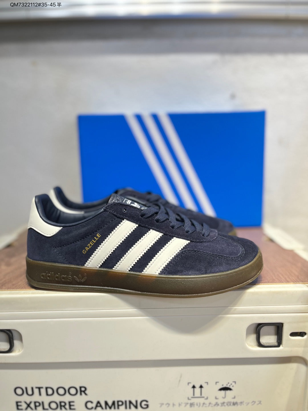 Adidas Gazelle Indoor Trainers Navy JQ6172 QM7322112