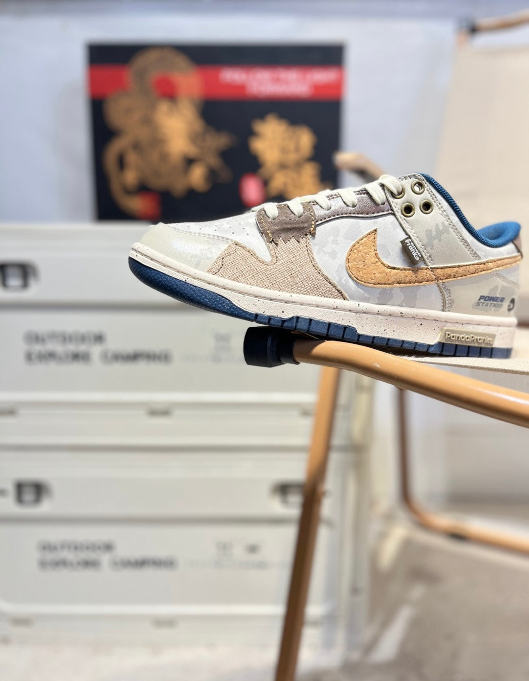 Nike SB Dunk Low "Panda Prank" Brown Skate QS7021906