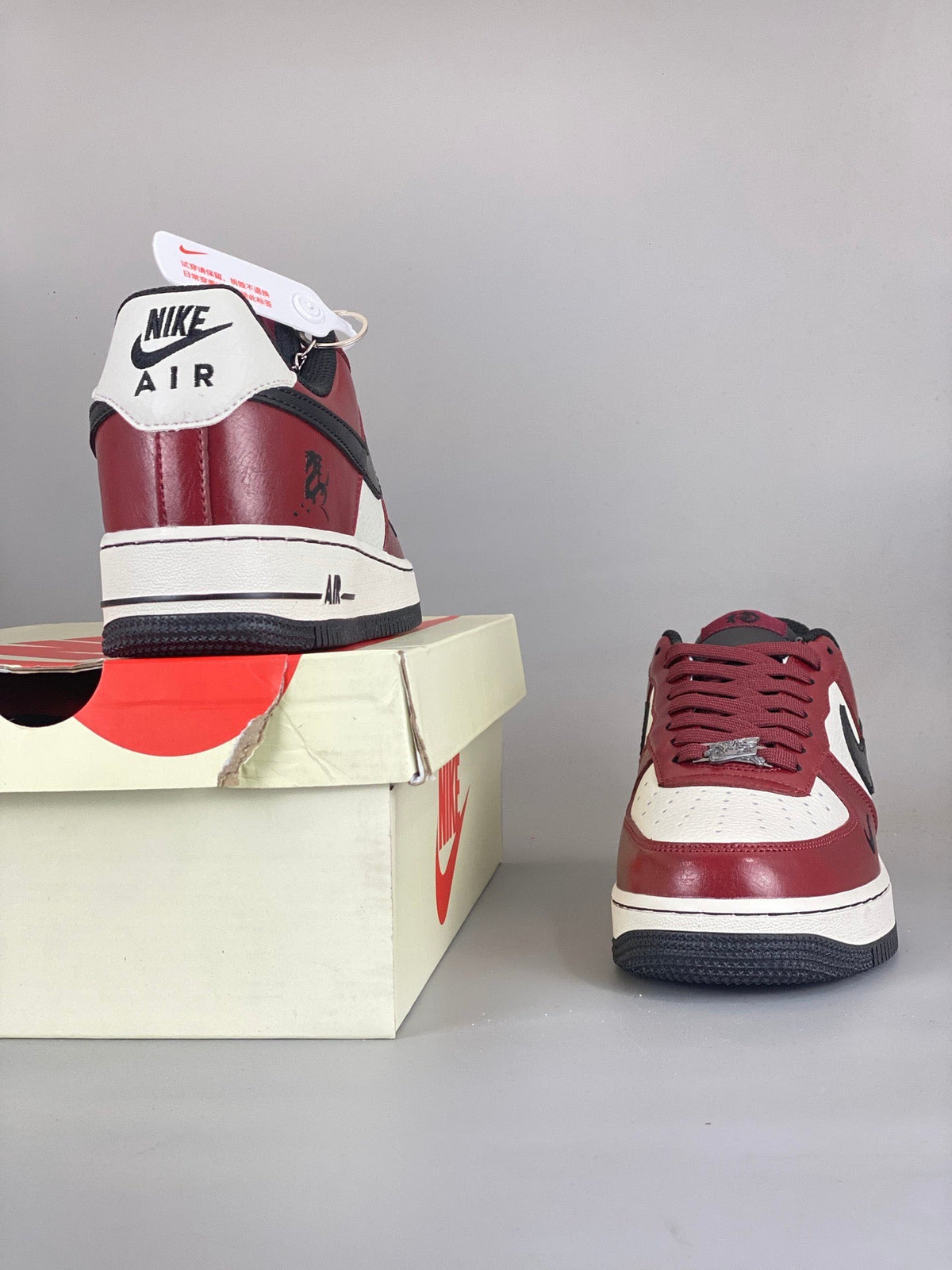 NIke Air Force 1 '07 Low  'Year of the Horse' Burgundy HF3148-102