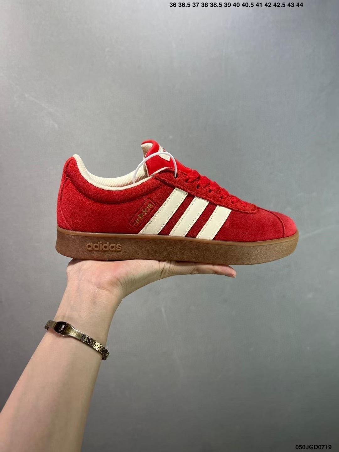 Adidas Neo VL Court 2.0 Red  HQ1802 X1T4