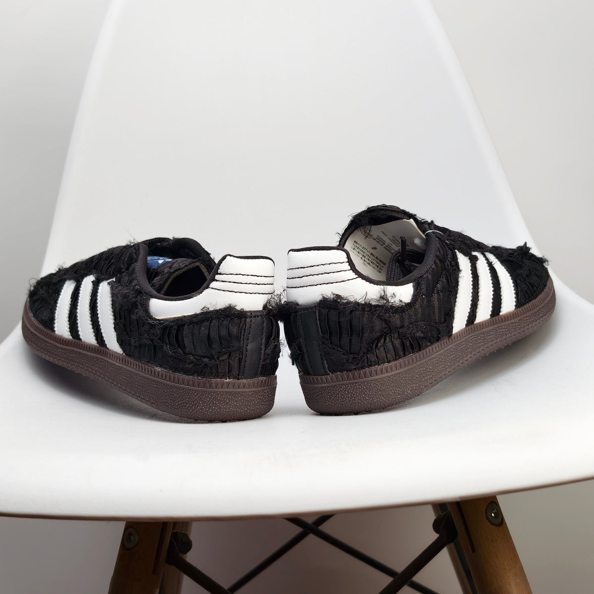 Adidas Originals Samba OG x Caroline SATIN SHOES Brown JQ4748